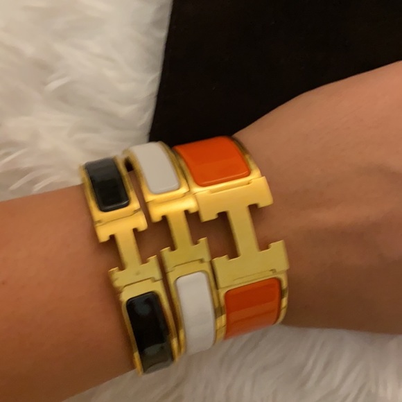 Hermès Orange Like new bracelet - Picture 4 of 6
